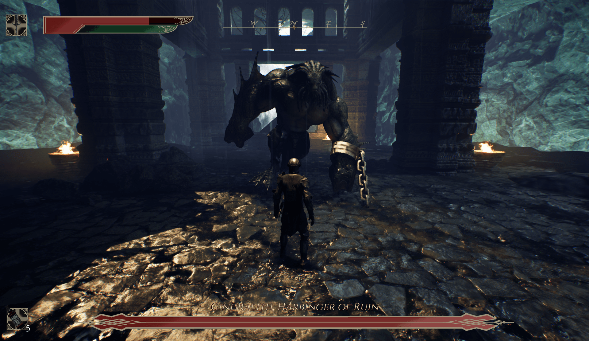 Screenshot of the Boss Encounter